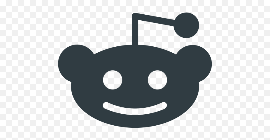 Reddit Logo Icon Of Glyph Style - Available In Svg Png Eps Happy Emoji,D Yahoo Emoticon