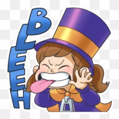 Telegram Sticker 1 From Collection A Hat In Time - Hat In Time Stickers Transparent Emoji,Wavy Emoji Hat