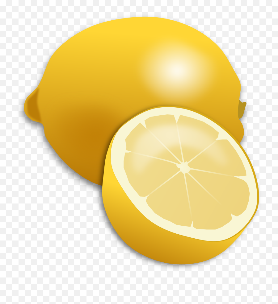 Clip Art Of Lemon - Clipart Image Of Lemon Emoji,Lemon Emoji