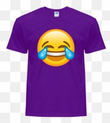 Maglietta Con Emoji Risata Lol Laugh - Maglietta Personalizzata,Risata Emoticons