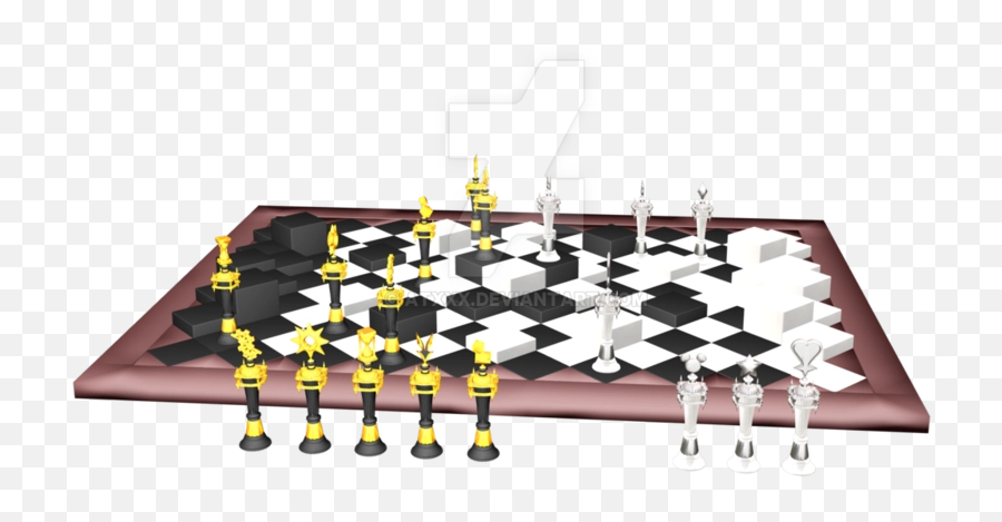 Download Free Png Kingdom Recreation Chessboard Game Chess - Kingdom Hearts 3 Scacchiera Emoji,Chess Heart Emoji