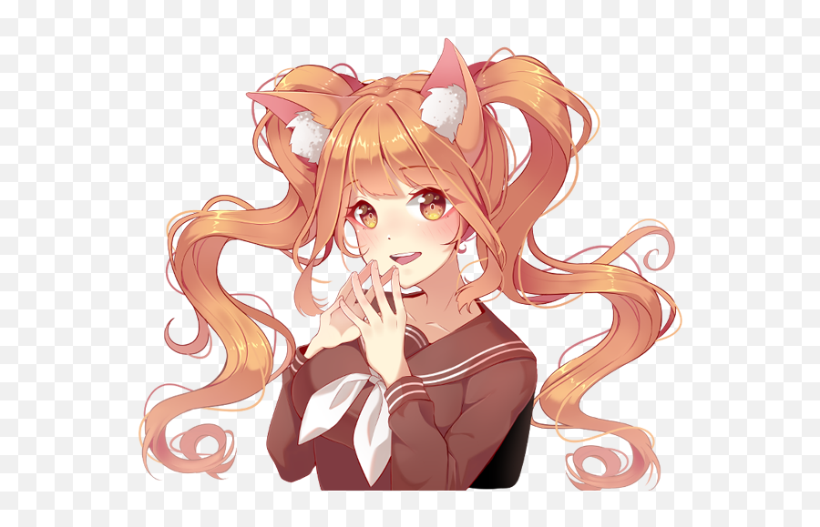 Ears Of Elina Emoji,Nekomimi Emotion Ears