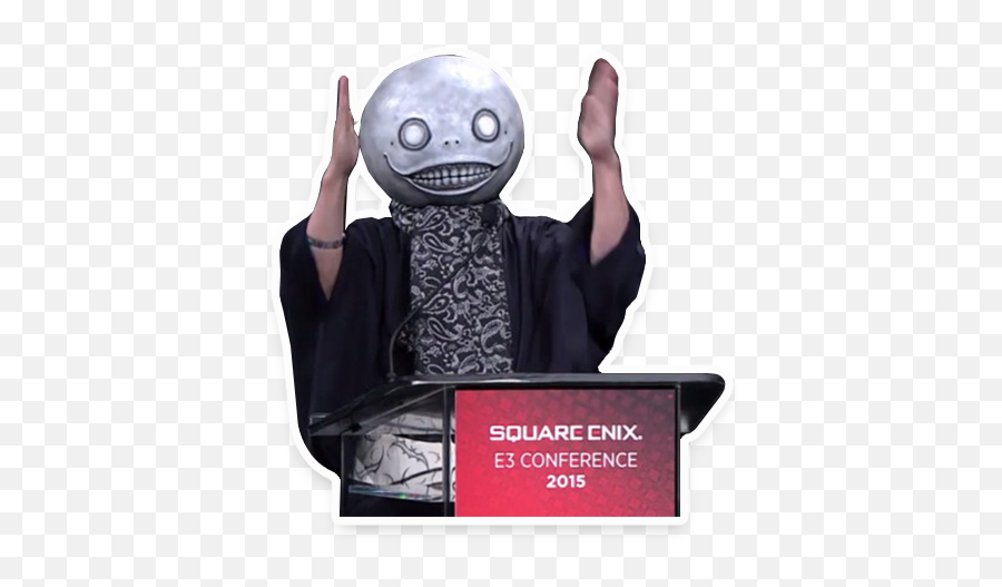 Yoko Taro Stickers - Album On Imgur Emoji,Emoticons E3