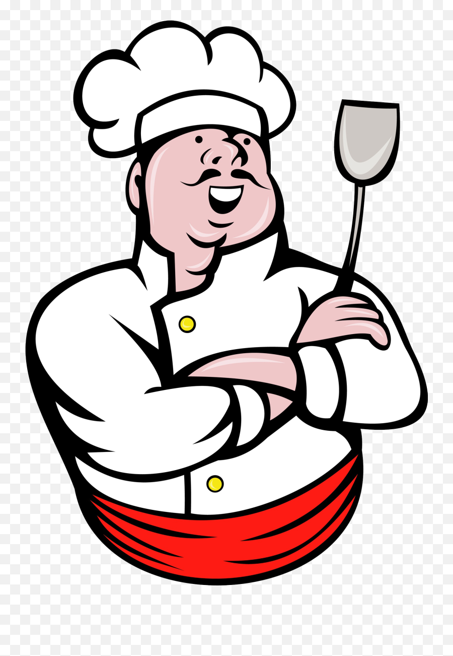 Chef Clipart Png - Graphic Transparent Download Chef Spatula Clipart Chef Png Emoji,Italian Chef Emoticon Clipart