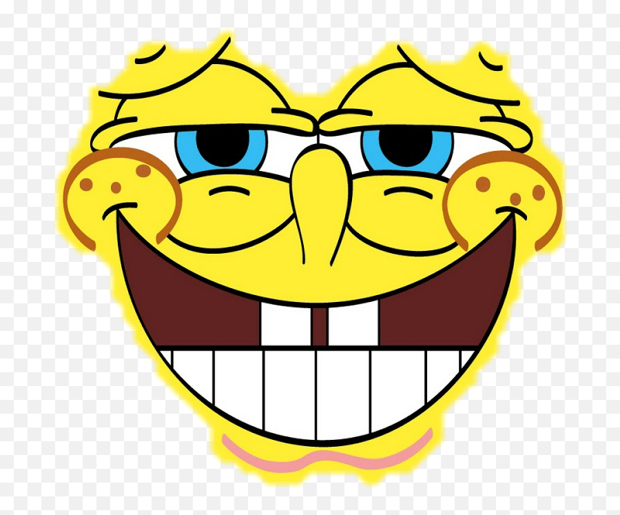 The Most Edited Sponjebob Picsart - Spongebob Tiktok Emoji,( O Y O ) Emoticon