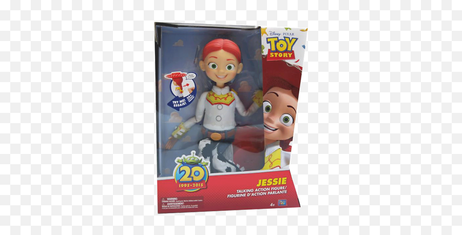 Disney Pixar Toy Story 20th Anniversary - Toy Story Talking Jessie Doll Emoji,Disney Show Jessie Emotion Cards