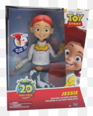 Disney Pixar Toy Story 20th Anniversary - Toy Story Talking Jessie Doll Emoji,Disney Show Jessie Emotion Cards