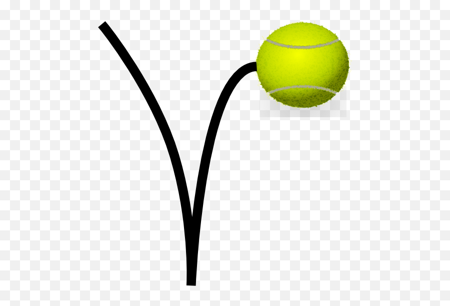 Library Of Bouncing Tennis Ball Vector Freeuse Download Png - Tennis Ball Bouncing High Emoji,Tenis De Emojis
