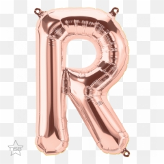 Rose Gold Shape Qualatex Foil Balloon - Solid Emoji,Pink With Emoji Letter L