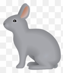 Rabbit Icon Emoji,Bunny Emoji Skype