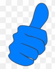 Thumbs Up Clip Art At Clkercom - Vector Clip Art Online Big Blue Thumbs Up Emoji,Thumbs Up Emoji Png