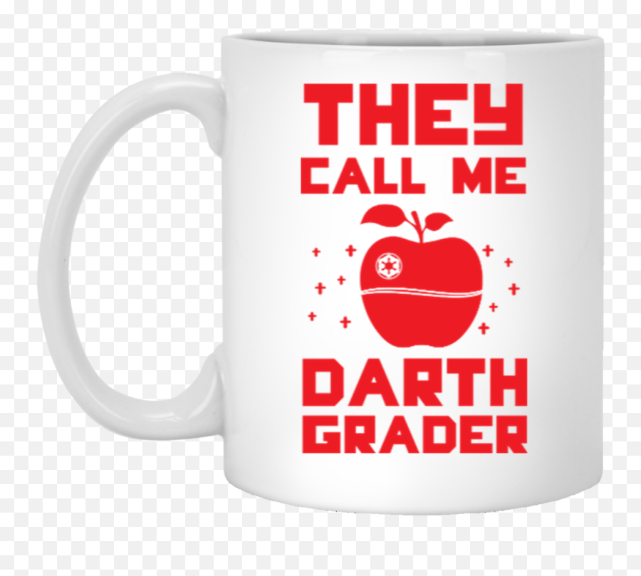 They Call Me Darth Grader Mug - Mug Emoji,!call Emoticon