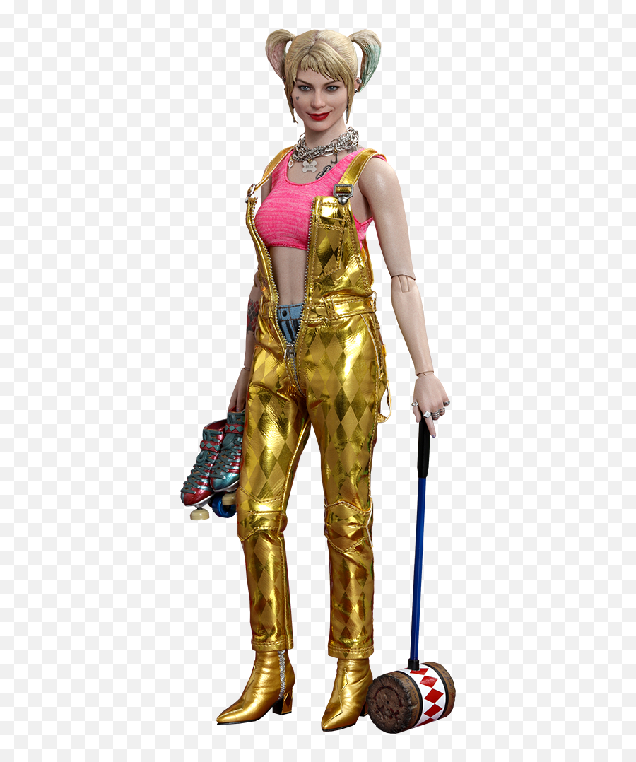 Birds Of Prey - Harley Quinn Lock And Load Versioncaution Figurine Birds Of Prey Emoji,Harley Quinn Shirts All Of Her Emotions