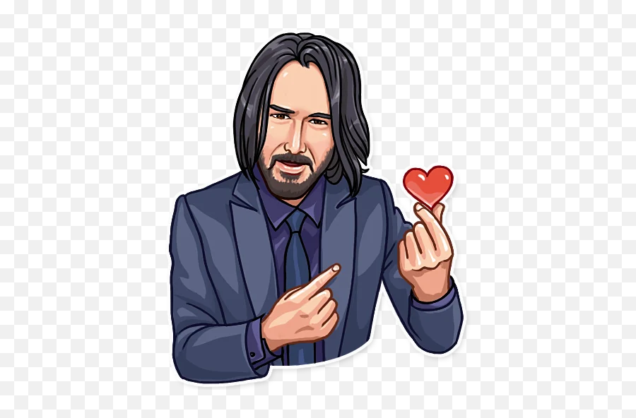 Keanu Reeves Stickers - Keanu Reeves Stickers Telegram Emoji,Keanu Reeves Meme Emotion