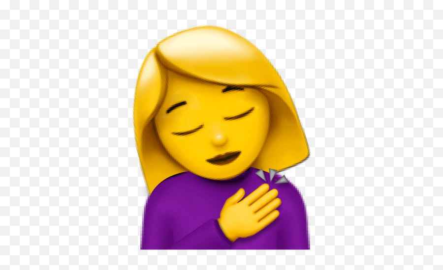 Eyvallah Emoji - Happy,Purple Emojis Sticker