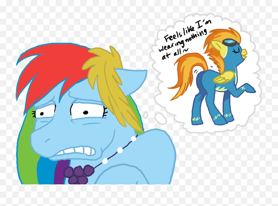 What Is Your Opinion On The Wonderboltsu0027 Suits - Mlpfim Stupid Sexy Rainbow Dash Emoji,Uganda Knuckles Emojis