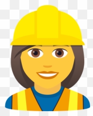 Emoji Woman Construction Worker,Construction Emoji