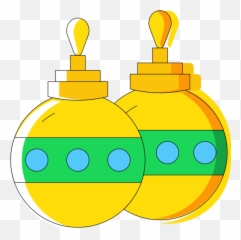 Christmas Yellow Green Smile For Christmas Bulbs For - Dot Emoji,Birbs Emoticon