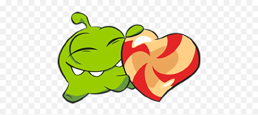 Cut The Rope Stickers - Live Wa Stickers Cut The Rope Om Nom Candy Emoji,Imoji Dead Emoji