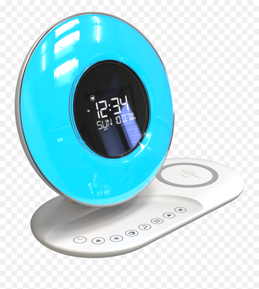 Wake Up Alarm Clock Wireless Charger Fm - Portable Emoji,Emoji Digital Alarm Clock Radio