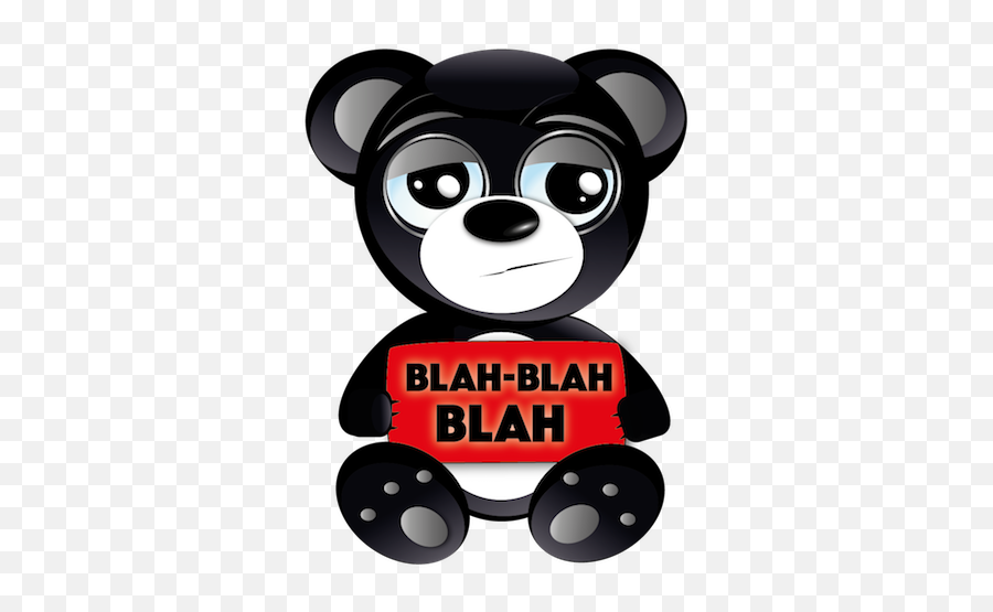 Baddy Bear By Unibrium - Dot Emoji,Blah Emoji Clipart