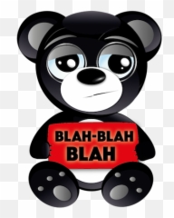 Baddy Bear By Unibrium - Dot Emoji,Blah Emoji Clipart
