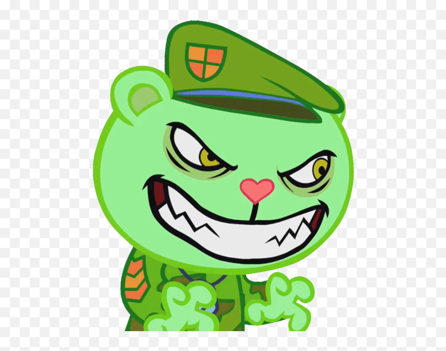 Flippingout Happy Tree Friends Amino - Flippy Happy Tree Friends Emoji,Shifty Emoticon Htf