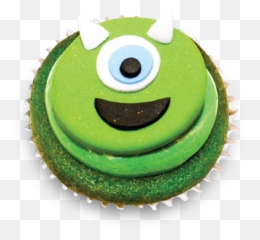 Download Hd Monster Inc - Cupcake Monster Inc Cake Png Emoji,Emoticons Cake No Background