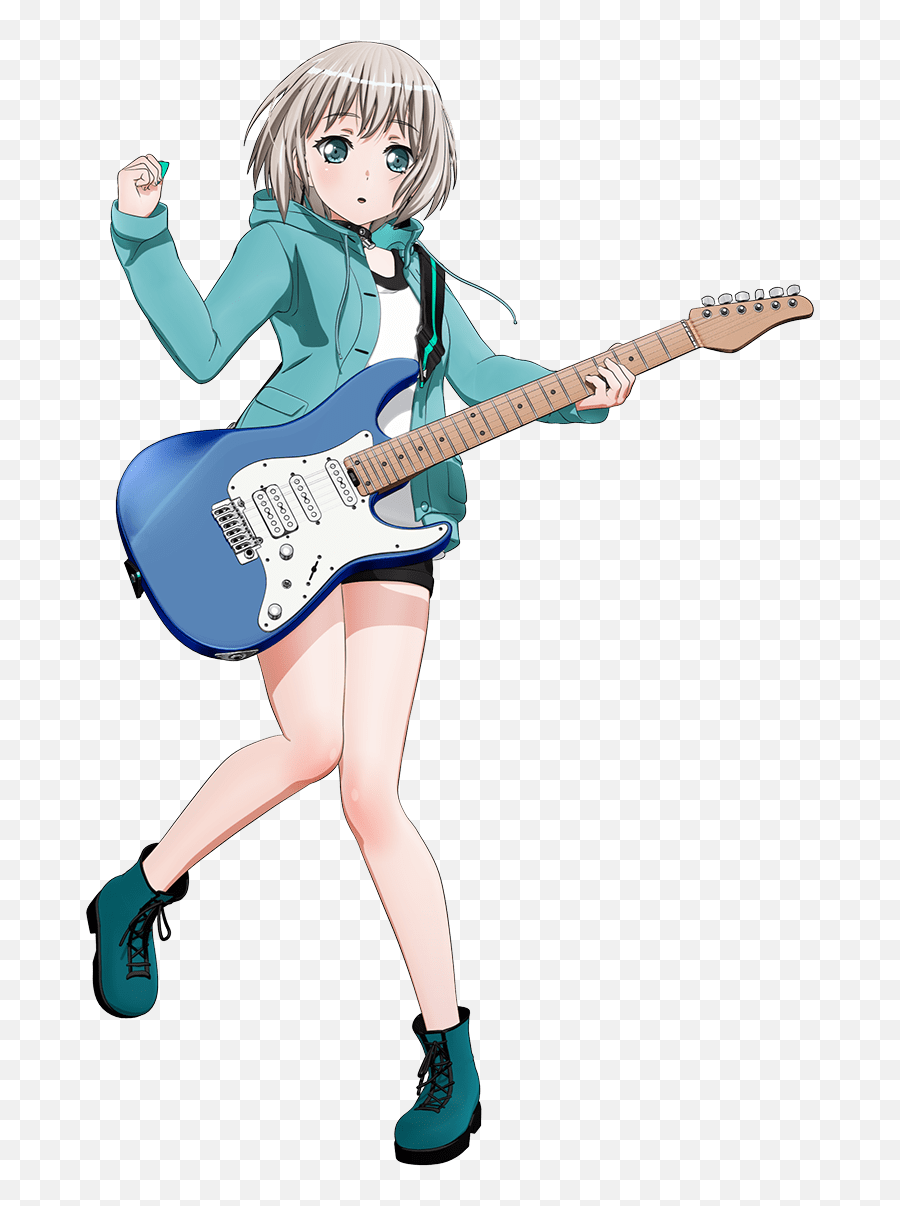 Aoba Moca Bang Dream Wikia Fandom Emoji,Rock Star Emojis Bass Guitar