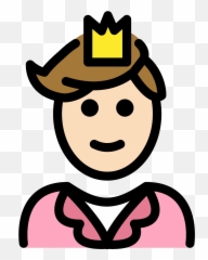 Prince Emoji Clipart Free Download Transparent Png Creazilla,Scribblenauts Emoticons