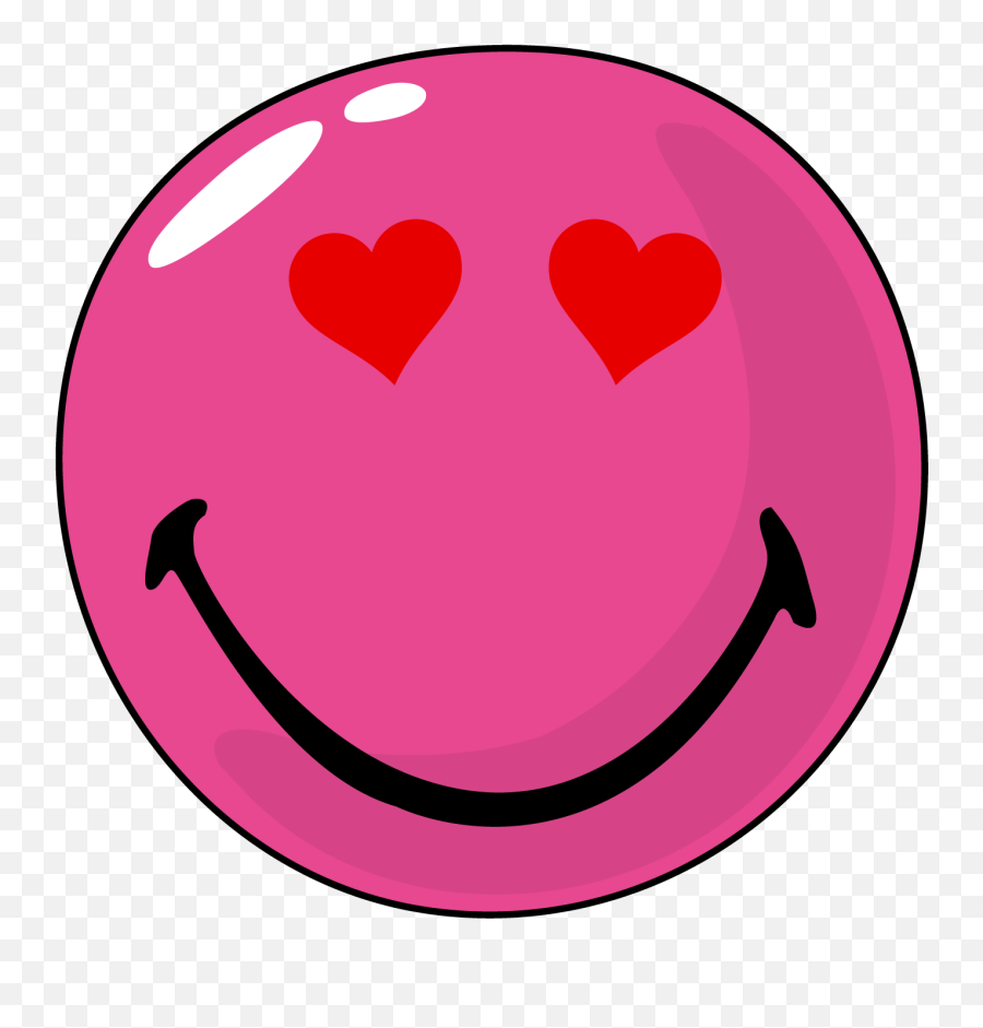 Loved Face Smiley Clipart - Circle Png Download Full Loved Face Clipart Emoji,Hello Kitty Emoticons