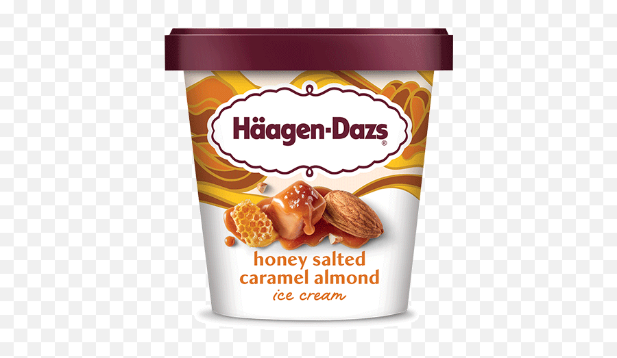 Helado Honey Salted Caramel Almond Häagen - Dazs Official Emoji,Shoving Emotions Anchorman