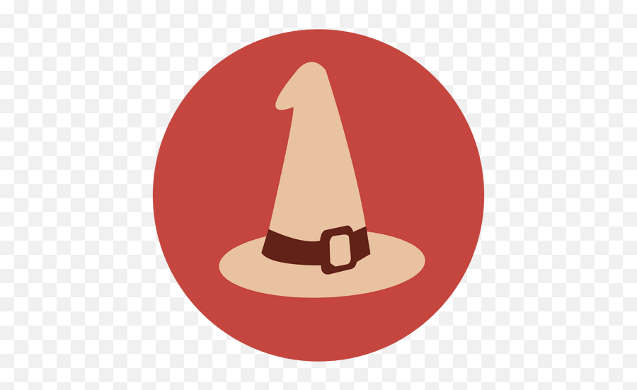 Witch Hat Circle Icon 3 Transparent Png U0026 Svg Vector Emoji,Hats Off Emoticon Facebook