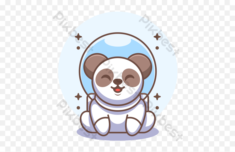 Cute Panda Astronaut Sitting Cartoon Png Images Ai Free Emoji,Giant Copy And Paste Emoji Cute Panda Astronaut Sitting Cartoon Png Images Ai Free Emoji,Giant Copy And Paste Emoji