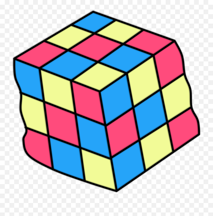 90s Cube Rubikcube Retro 304965238114211 By Meeori Emoji,Mecghanical Emoji