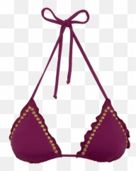 Firenze Block Tri Top - Bubblegum Emoji,A Triangle Gold That's Pink And Purple Emoji