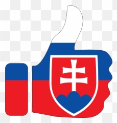 White Blue Red Flag With Symbol Clipart - Slovakia Flag Emoji,Mississippi Flag Emoji