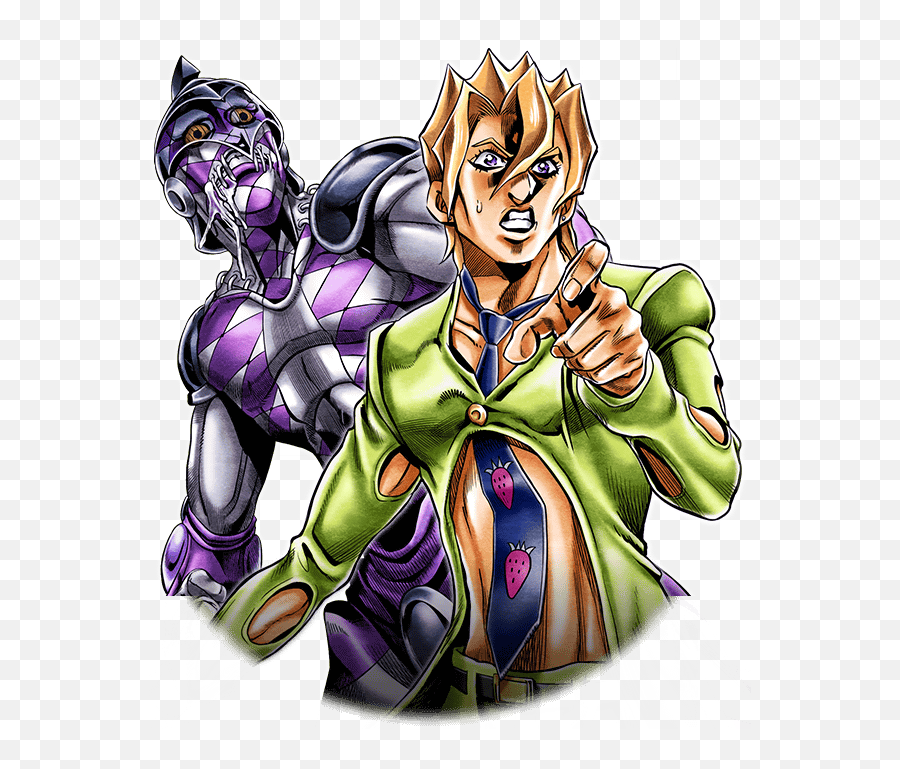 Fugo Pannacotta Emoji,Jojo's Bizarre Adventure Emojis