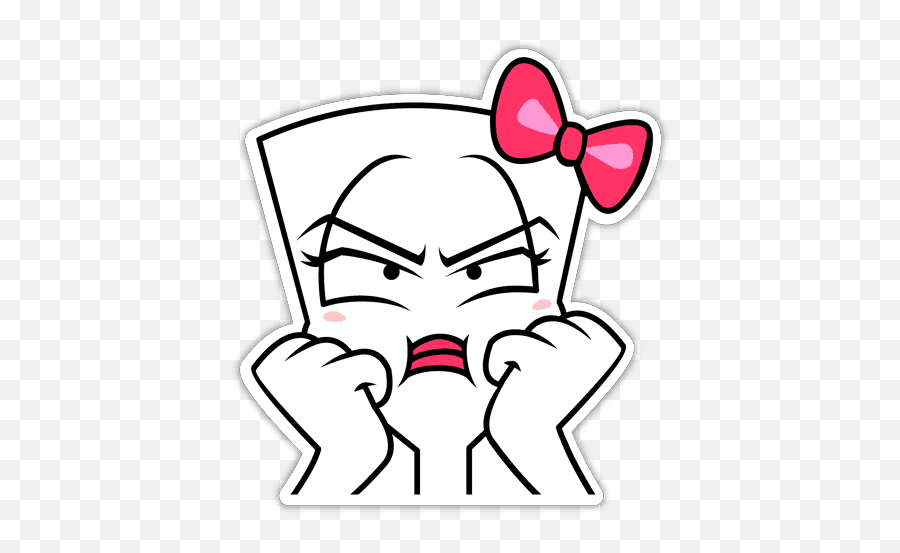 Humanoid Girl - Girly Emoji,Angry Girl Emoji