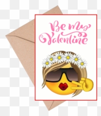 34 Best Emoji Valentine Ecards Ideas In - My Valentine Font Calligraphy,Emoji Cookie Bouquet