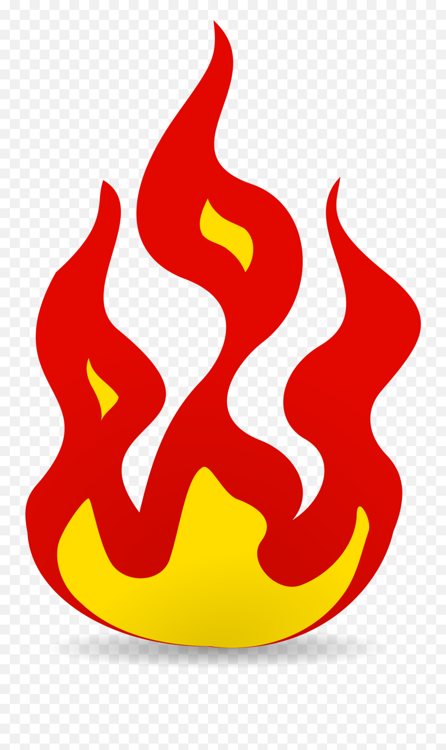 Flame Clipart Simple Fire Flame Simple - Clipart Fire Burning Emoji,Flame Emoji Hat