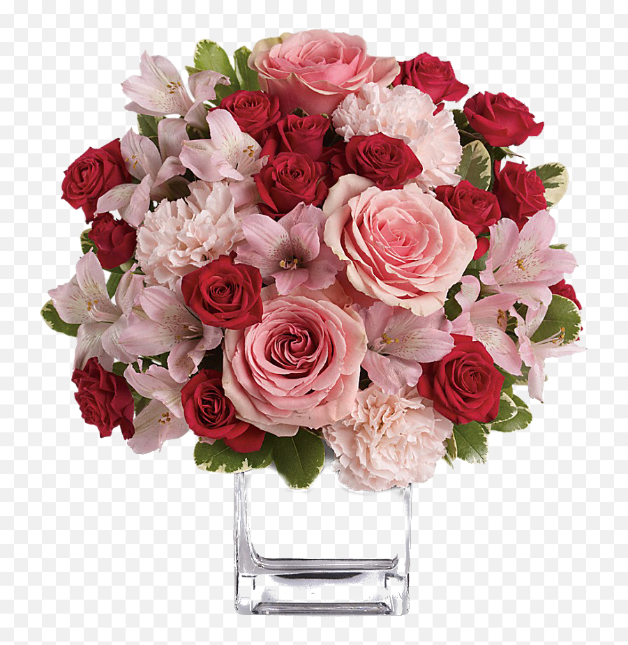 Flores Para San Valentin - Flower Bouquet Emoji,Deep Emotion Rose Bouquet Ftd