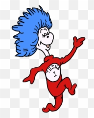 Nurse Hat Template - Thing 1 Dr Seuss Emoji,Cat In The Hat Emoji