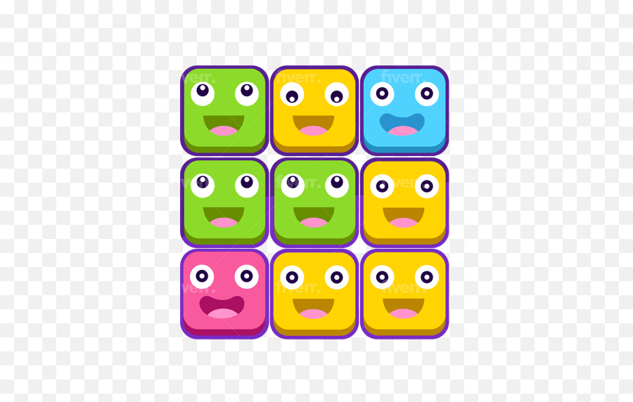 Ennlee Game Art Illustration Logo Design Fiverr - Pub Eatery Emoji,Block Emoticon