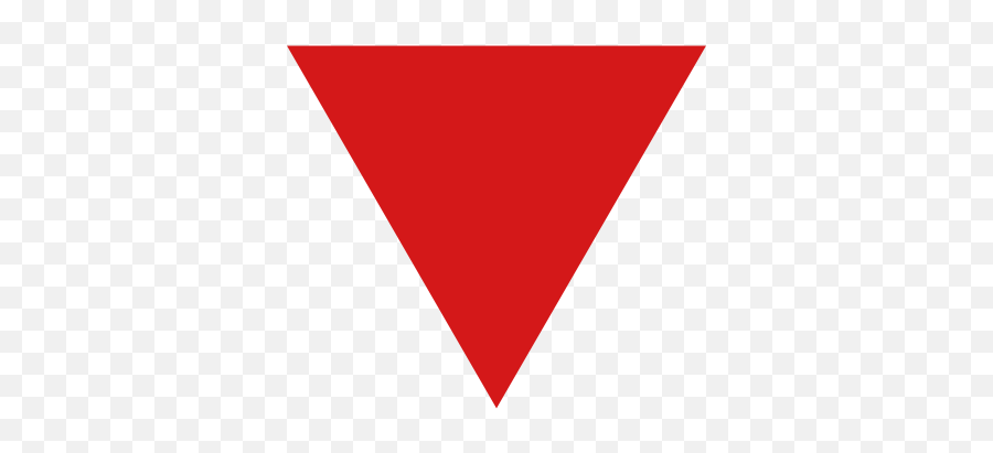 Down - Transparent Red Triangle Png Emoji,Point Down Emoji