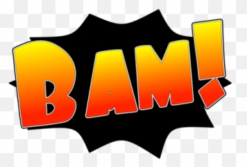 Ka - Transparent Sound Effect Comic Bubble Emoji,Kapow Emoji