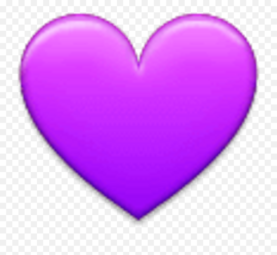 Apple Ios - Purple Heart Transparent Background Emoji,Samsung Emoji
