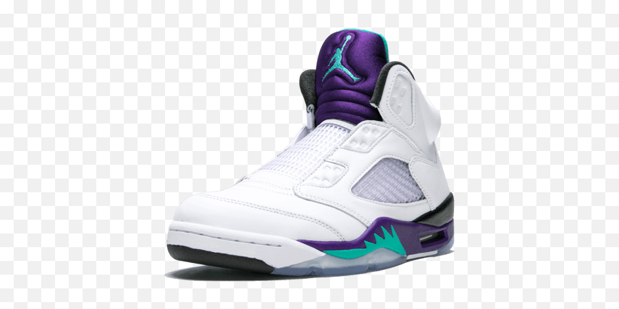 Fresh Prince Jordans Original - Air Jordan 5 Retro Grape Emoji,Prince Of Bel Air Emoji