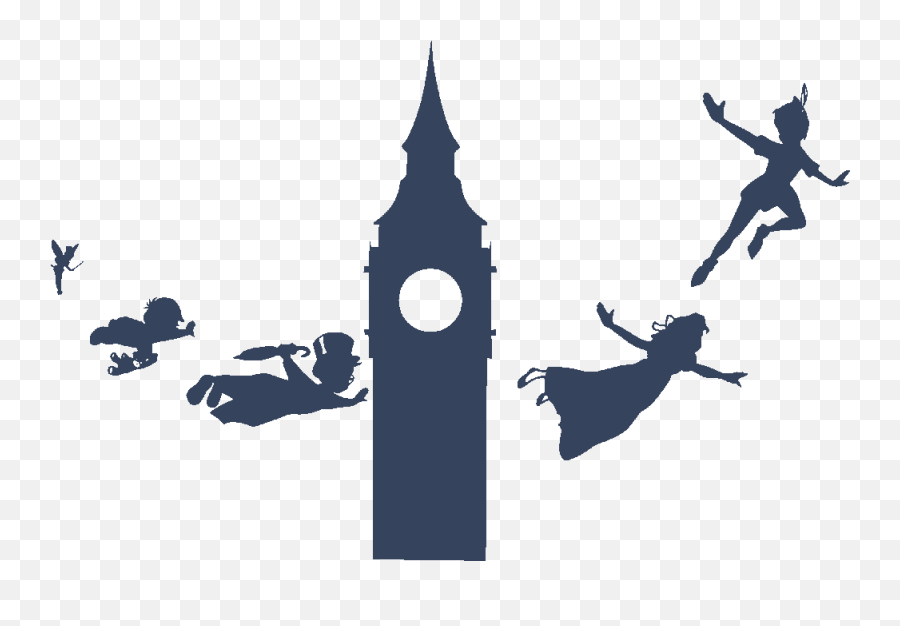 Step - Peter Pan Silhouette Emoji,Peter Pan Disney Emoji