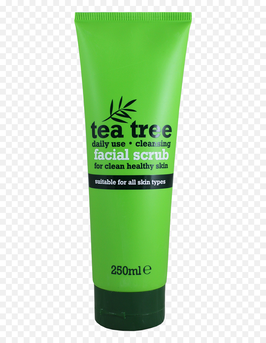 Tea Tree Cleansing Facial Scrub 250ml - Cream Emoji,Scrub Emoji